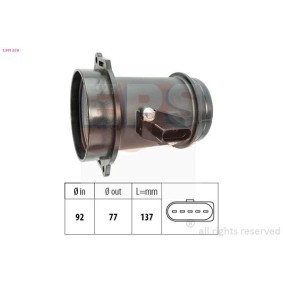 AUDI Luftmassenmesser (LMM) von EPS