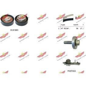 Wasserpumpe + Zahnriemensatz 04.5319PA2 für RENAULT
