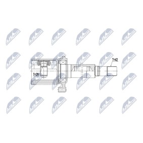Osta Nivelsarja, vetoakseli NTY:llä NPW-VW-092 edullisesti hintaan 124,73 €