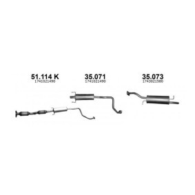 Endschalldämpfer 35.073