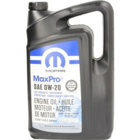 Acquista Olio motore da MOPAR 68524013CA a buon mercato per soli 79,57 €