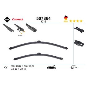 Achetez des Essuie-glace SWF 507864 à prix pour 28,67 €