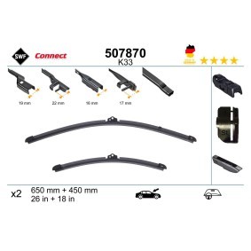 Achetez des Essuie-glace SWF 507870 à prix pour 26,88 €