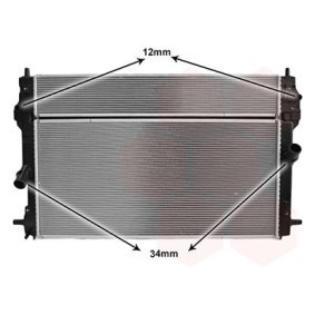 Achetez des Radiateur de chez VAN WEZEL en ligne pour 3 3/5 portes (BP) à prix modérés