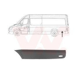 Zier- / Schutzleiste, Seitenwand für MERCEDES-BENZ von VAN WEZEL