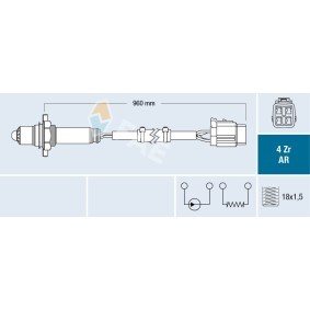 Køb Lambdasonde af FAE 75631 til den lave pris 763,24 DKK