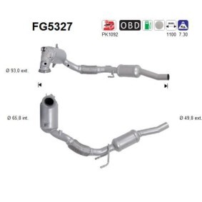 Partikelfilter (DPF) FG5327