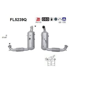 Acquista Filtro antiparticolato (FAP) da AS FL5239Q a buon mercato per soli 1826,19 €