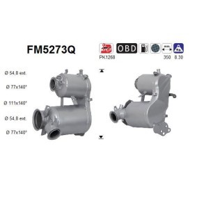 Köp Partikelfilter (DPF) av AS FM5273Q till det låga priset 26252,90 kr