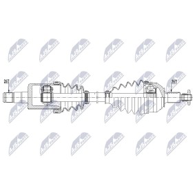 Compre Veio de transmissão de NTY online para FABIA Combi (NJ5) a preços moderados