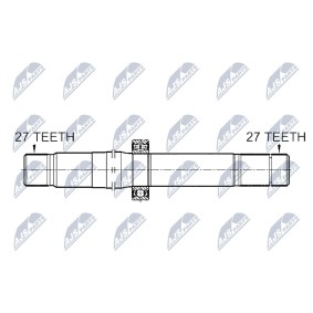 Antriebswelle NWP-ME-003