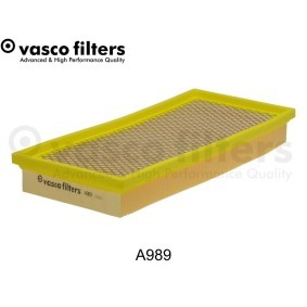 Kjøp Luftfilter av DAVID VASCO A989 til den lave prisen 293,14 NOK