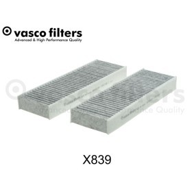 Achetez des Filtre d'habitacle DAVID VASCO X839 à prix pour 31,83 €