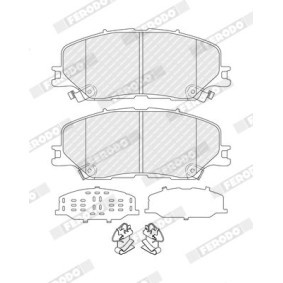 Acquista Kit pastiglie freni da FERODO FDB5542 a buon mercato per soli 79,35 €