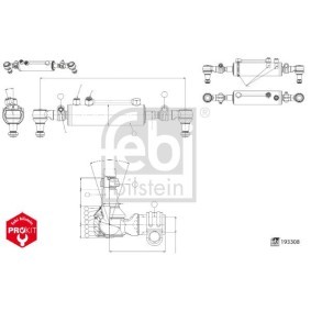 Compre Cilindro actuador, direcção assistida da FEBI BILSTEIN 193308 a um preço baixo por 491,17 €
