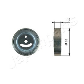 Umlenk- / Führungsrolle, Keilrippenriemen für SUZUKI von JAPANPARTS