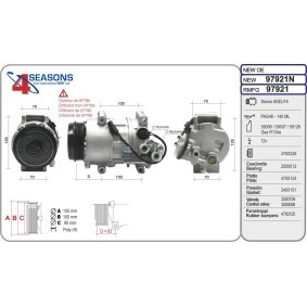 Compre Compressor, ar condicionado da AHE 97921N a um preço baixo por 428,91 €