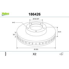 Luftmassenmesser (LMM) für BMW von VALEO