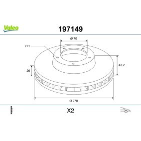Luftmassenmesser (LMM) für SUBARU von VALEO