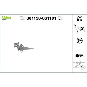 Fensterheber 861190 von VALEO günstig für 43,39 € online kaufen