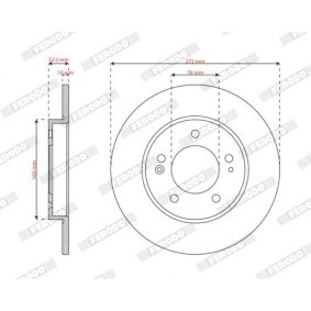 Bremsscheibe DDF2983C von FERODO günstig für 45,48 € online kaufen