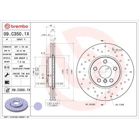 Bremsscheibe von BREMBO