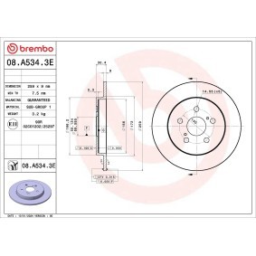 Bremsscheiben und -beläge KT 08 068