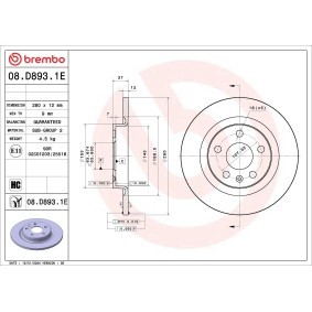 Bremsscheiben und -beläge KT 08 075