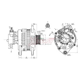 Lichtmaschine XAL10220AD für OPEL