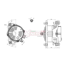 Lichtmaschine XAL10730AD für FORD