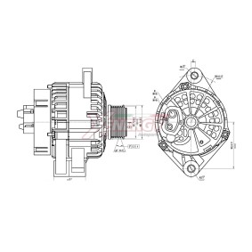 Lichtmaschine XAL17030AD für STILO (192) für 123,07 CHF