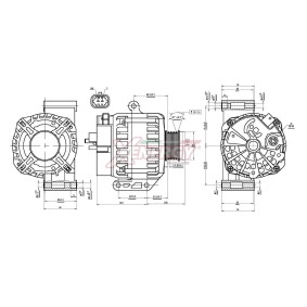 Lichtmaschine XAL17730AD für OPEL