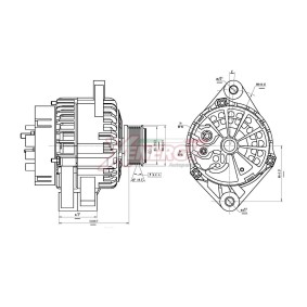 Lichtmaschine XAL18030AD für STILO (192) für 125,87 CHF