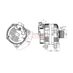 Lichtmaschine XAL23215AD für PEUGEOT