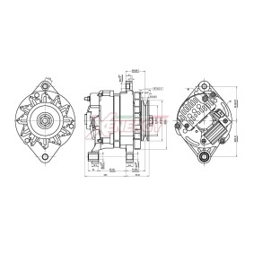 Lichtmaschine XAL60030AD für IVECO