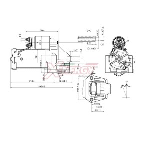 Köp Startmotor av AP XENERGY XST10114AD till det låga priset 1291,48 kr