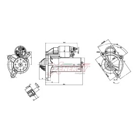 Köp Startmotor av AP XENERGY XST14515AD till det låga priset 981,72 kr