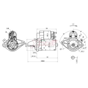 Köp Startmotor av AP XENERGY XST17610AD till det låga priset 1091,46 kr
