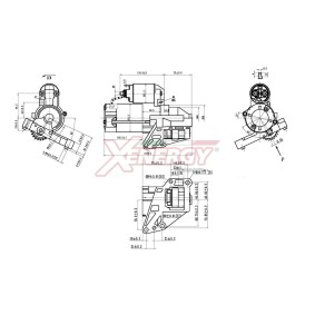 Köp Startmotor av AP XENERGY XST21335AD till det låga priset 1713,62 kr