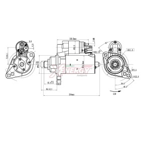 Köp Startmotor av AP XENERGY XST27810AD till det låga priset 1213,45 kr