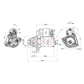 Köp Startmotor av AP XENERGY XST57210AD till det låga priset 1039,31 kr