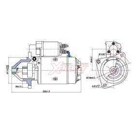 Köp Startmotor av AP XENERGY XST60030AD till det låga priset 2161,21 kr