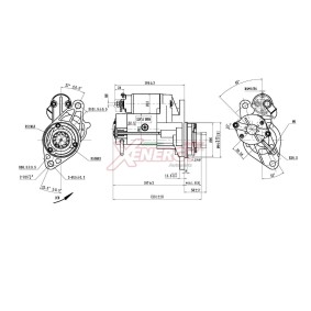 Köp Startmotor av AP XENERGY XST60620AD till det låga priset 1981,63 kr