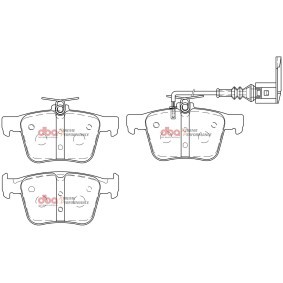Acquista Kit pastiglie freni da DBA Australia DB15006XP a buon mercato per soli 193,89 €