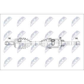 Antriebswelle NPW-AR-026 für LANCIA