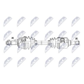 Acquista Semiasse da NTY NPW-FT-083 a buon mercato per soli 124,42 €
