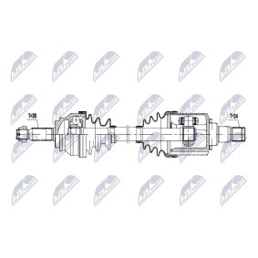 Antriebswelle NPW-MS-084