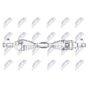 Köp Drivaxel av NTY NPW-MZ-096 till det låga priset 1484,48 kr