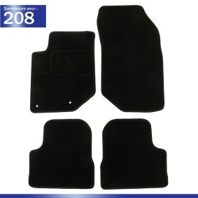 Acquista Tappetini da DBS online per 208 II Hatchback (UB_, UP_, UW_, UJ_) a prezzi moderati