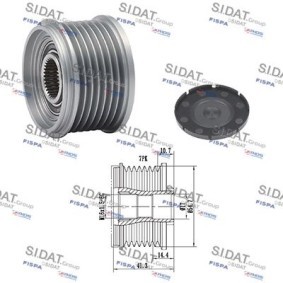 Generatorfreilauf 455282 von SIDAT günstig für 29,88 € online kaufen